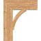 Ekena Millwork Thorton Block Smooth Bracket, Western Red Cedar, 5 1/2"W x 20"D x 24"H BKT06X20X24THR05SWR - alternate 4
